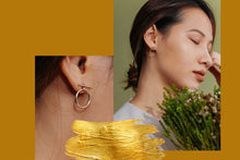 Load image into Gallery viewer, Halycon Petite Hoops
