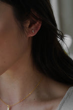 Load image into Gallery viewer, Baguette Stone Studs
