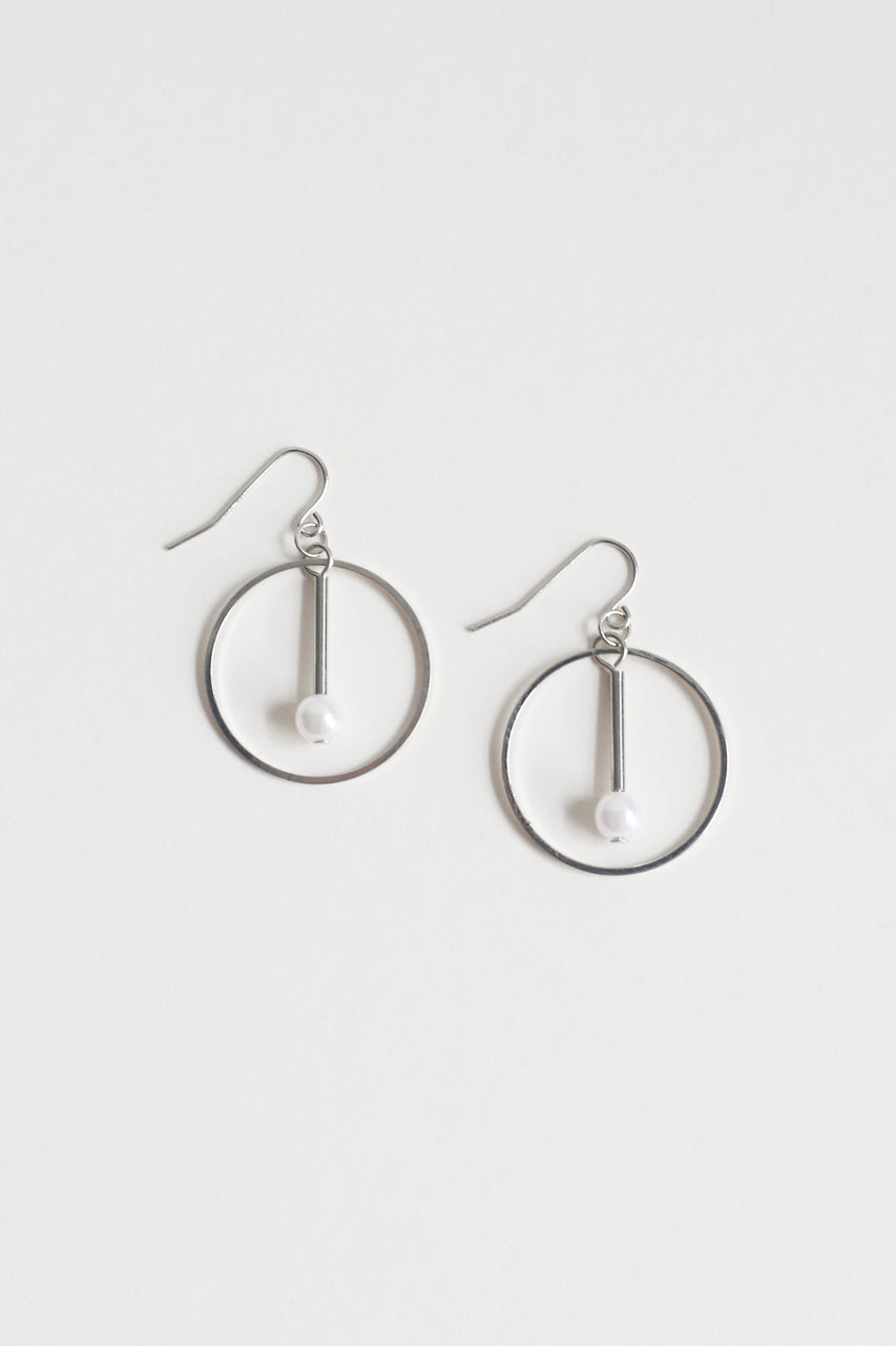 Nebula Pearl Hoops
