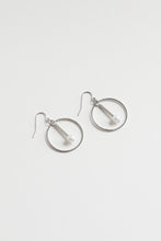 Load image into Gallery viewer, Nebula Pearl Hoops
