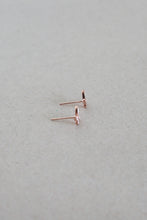 Load image into Gallery viewer, Papillon Pink Studs
